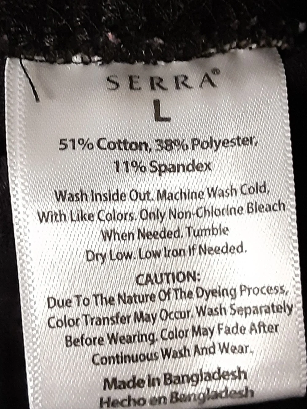Serra Black Pull-On Jeans